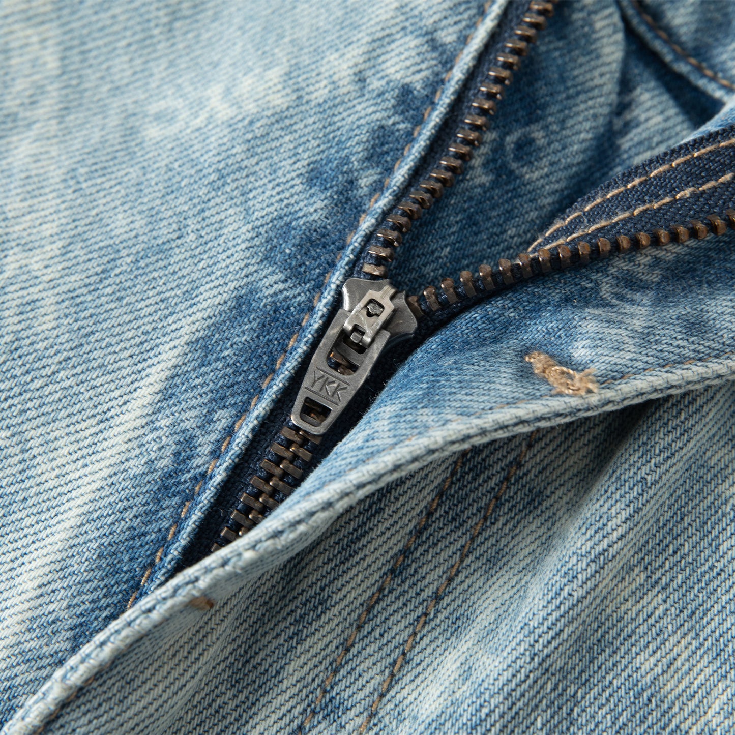 LOGO WIDE DENIM CARGO PANT