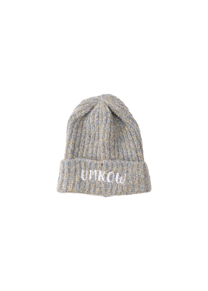 RIBBED LOGO BEANIE