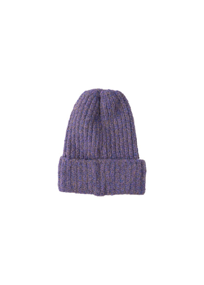 RIBBED LOGO BEANIE