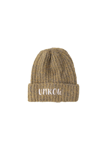 RIBBED LOGO BEANIE