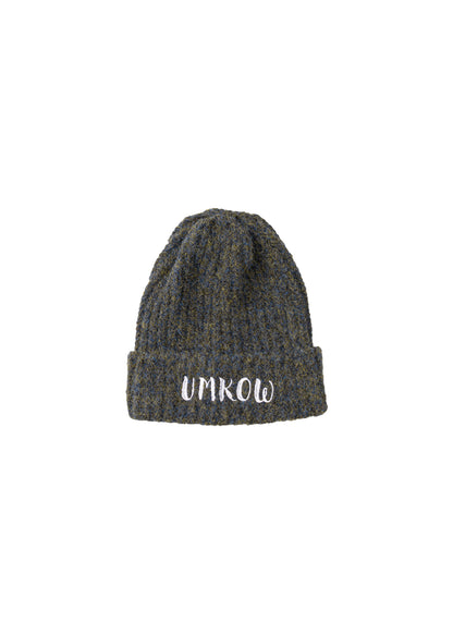 RIBBED LOGO BEANIE