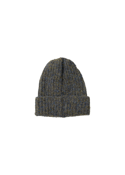 RIBBED LOGO BEANIE